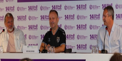 Kocaelispor’un efsaneleri kitap fuarı söyleşisinde