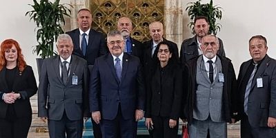 KOGACE Yönetimi 16 Ocak Daveti için TBMM'de