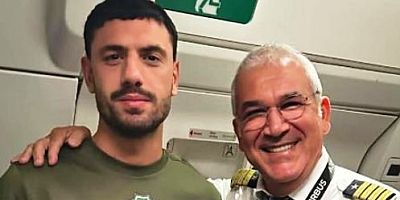 Kokpitte Karamürselli Merih pilot Bülent buluşması