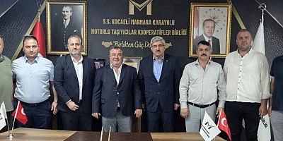 KOTO heyetinin Marmara Taşıyıcılar Koop ziyareti