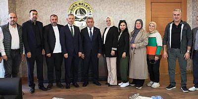 Manav Federasyonunun Kandıra'nın Manav Başkanı Erol Ölmez ziyareti