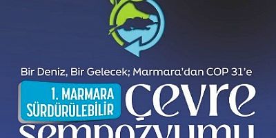 Marmara Sürdürülebilir Çevre Sempozyumu tanıtımı