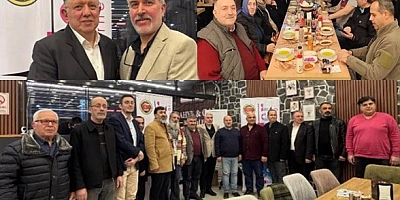 Matbaacıların İftarında Mehmet Şen Başkanlığı Ufuk Zengin'e devretti