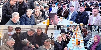 Mehmet Ali PAşa iftarında AK Partili Halil Dokuzlar gönüllere dokundu