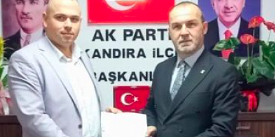 Murat Batmaz Kandıra'dan aday adaylığına başvurdu