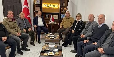 MÜSİAD-İzzet Tanrıkuluna Nevşehirlilerden ziyaret