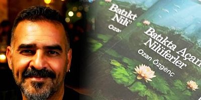 Ozan Özgenç “Batıkta Açan Nilüferler” Romanına imza günü