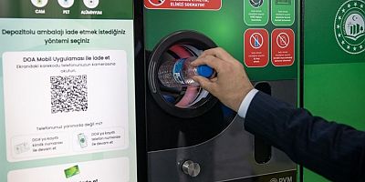 Pet, cam ve metal şişe getirene 1 TL geri ödeme
