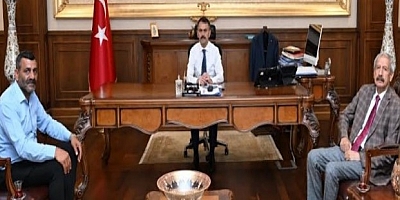 Roman Saha koordinatörü Vali Aktaş'la görüştü
