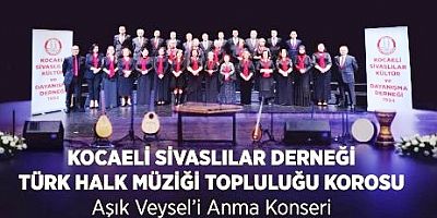 Sandıktaki Türküler Konseri Sivaslılar Korosundan