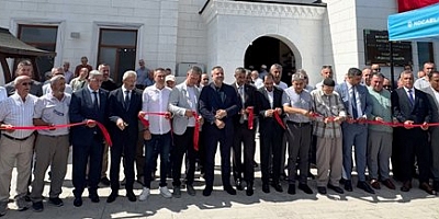 Sapakpınar Camii dualarla ibadete açıldı