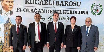 Serdar Solak Kocaeli Baro seçiminde yeni başkan