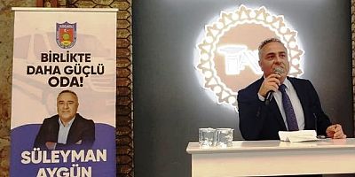 Servis İşletmecileri Odasına Süleyman Aygün'de aday