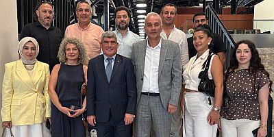 Sigorta Acentelerinin Ceyhun Yalçına hayırlı olsun ziyareti