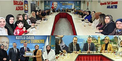 Tahir Başkandan AK Kadınlara 'Davamızı oya gibi işleyen güçlü kadınlar'