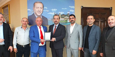 Taksici Esnafından Talus'a makamında ziyaret