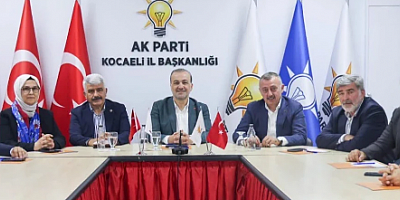 Talus, Büyükakın ve Kocaeli Milletvekilleriyle koordinasyon toplantısı yaptı
