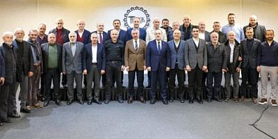 Talus, Büyükakınla eski ilçe başkanlarıyla buluştu