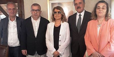 Tansu Çiller Cemalettin İnce ile Orhan Karayel'le görüştü