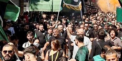 Taraftarlar Derneğinden Fethiyede kortej Pazar 12.30 