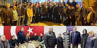 Tavşantepeliler AK Partili Halil Dokuzları bağrına bastı çoşkuyla karşıladı