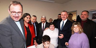 TBMM Engelli Bireyler heyeti Gonca Engelsiz Yaşam Merkezi’nde