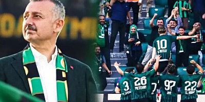 Tebrikler takım, tebrikler Büyük Kocaelispor camiası”