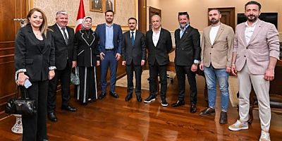 TEKDER-Hakan Özsoyun Vali Aktaş ziyareti
