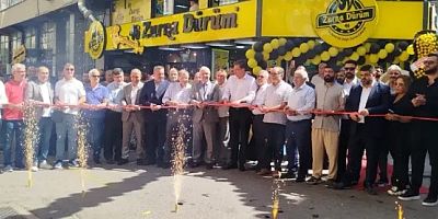 Tokatlıların Başkanı Şahinin 46 Zurna Dürüm Açılışı