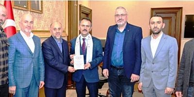 Tokatlıların Keşkek gecesi davetiyesi Vali Aktaş'a