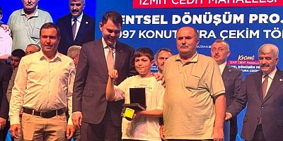 TOKİ Cedit konutlarında ilk kura Kurum'dan