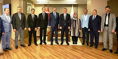 Türk Ocakları Kocaeli Tahir Başkan ziyaretinde