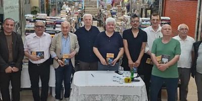 Ufuk Saka'nın kitabına imza günü Sahaf Kitaptaydı