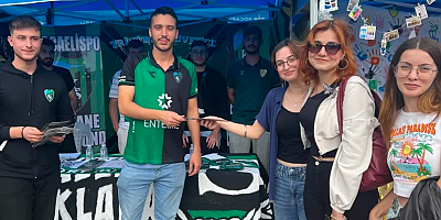 Üniversiteli Hodri Meydan Umuttepe'de stant açtı