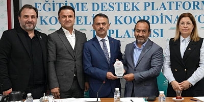 Vali Aktaş Eğitime Destek Platformu toplantısında