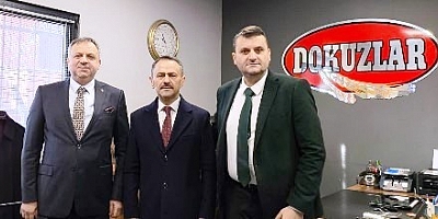 Vali Aktaş Halil ve Mahir Dokuzların şirketi Dokuzlar Gıdayı ziyaret etti