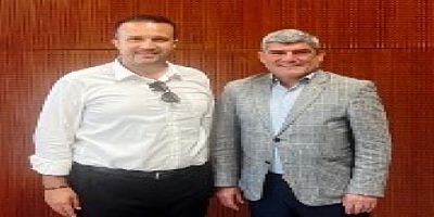 Vedat Doğusel'in Ceyhun Yalçın'a hayırlı olsun ziyareti