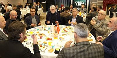 Vefa ve birlik mesajlı iftar Kent Konseyinden