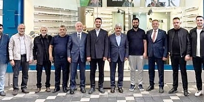 Vekil Hülagü Dokuzlarla Çarşı esnafı ziyaret turunda