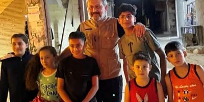 Vekil Yılmaz Yermük Filistin Mülteci Kampında