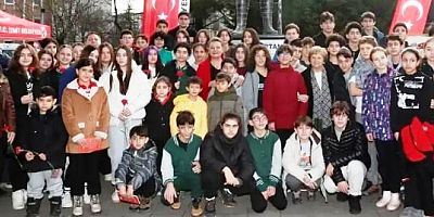 Yahya Kaptana Anıtı önünde anma etkinliği