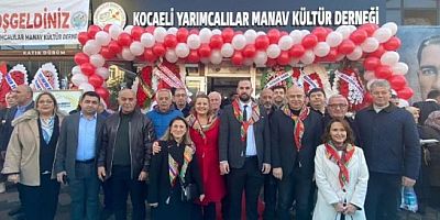  Yarımcalılar Manav Kültür Derneği törenle açıldı