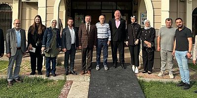Yenişehir Muhtarı Çuman'a AK Parti İzmit'ten ziyaret