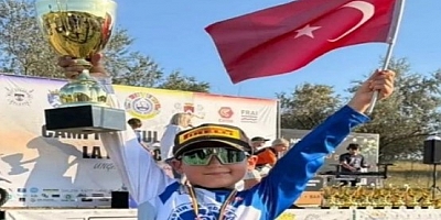 Yusuf Ali,Avrupa Motokros Şampiyonasında kürsüde