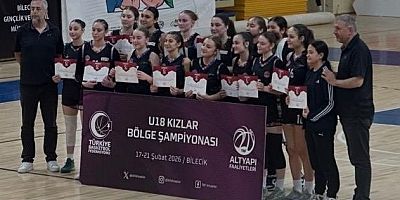 Zirve Basketbol Bilecikte U18 Kadınlar Bölge Şampiyonu