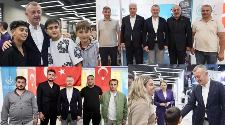 Tahir Başkan Kitap Fuarında Gençlerle sohbet etti STK ziyaretleri yaptı