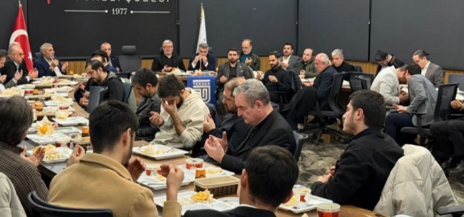 TEKDER Teknik Elemanlar Derneği iftarı İYC salonunda