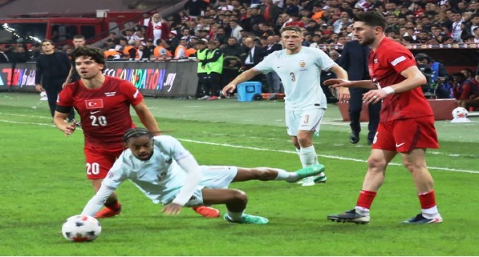 Türkiye UEFA Uluslar Ligine Kocaeli'de Fransaya'ya 1-0 yenilerek başladı