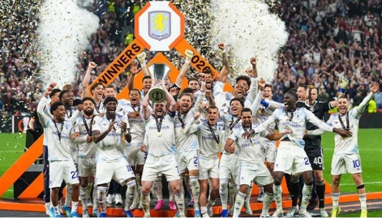UEFA Avrupa Ligi finalinde Aston Villa, şampiyon oldu