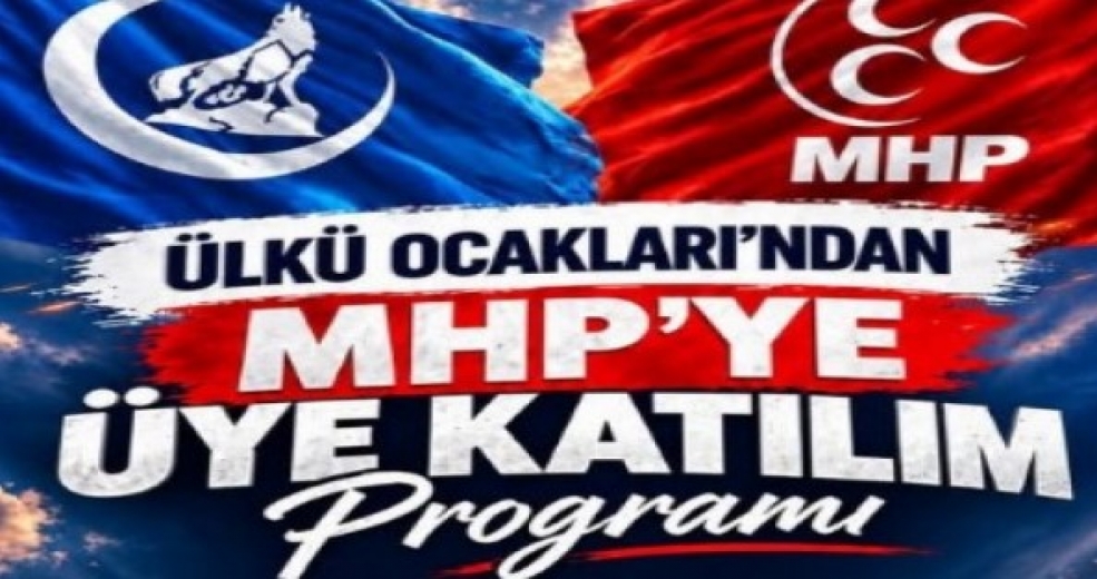 Ülkü Ocaklarından MHP'ye 300 yeni üye olacak